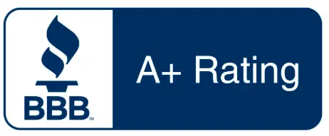 BBB A+ Rating seal