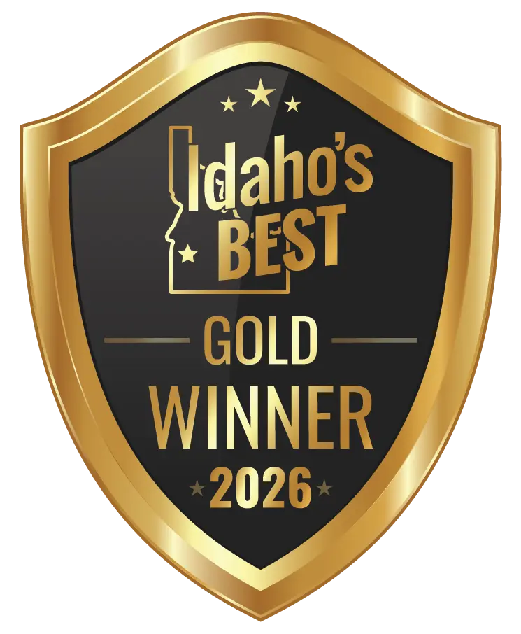Idaho's Best 2026 Gold Winner badge