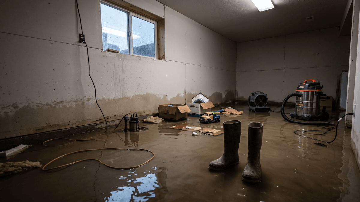 Basement Flooding After a Storm in Boise: What to Do First