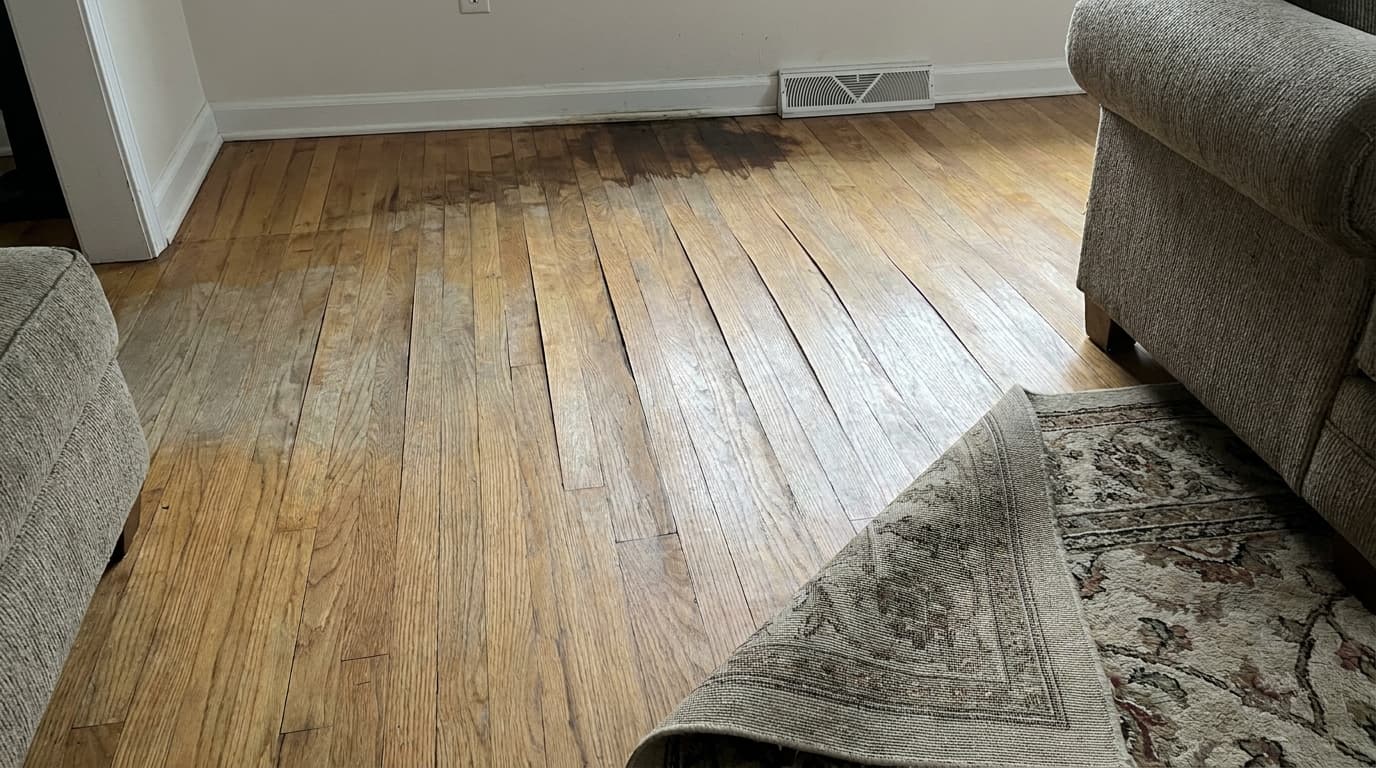 Water Damage on Hardwood Floors in Boise: Signs and Next Steps
