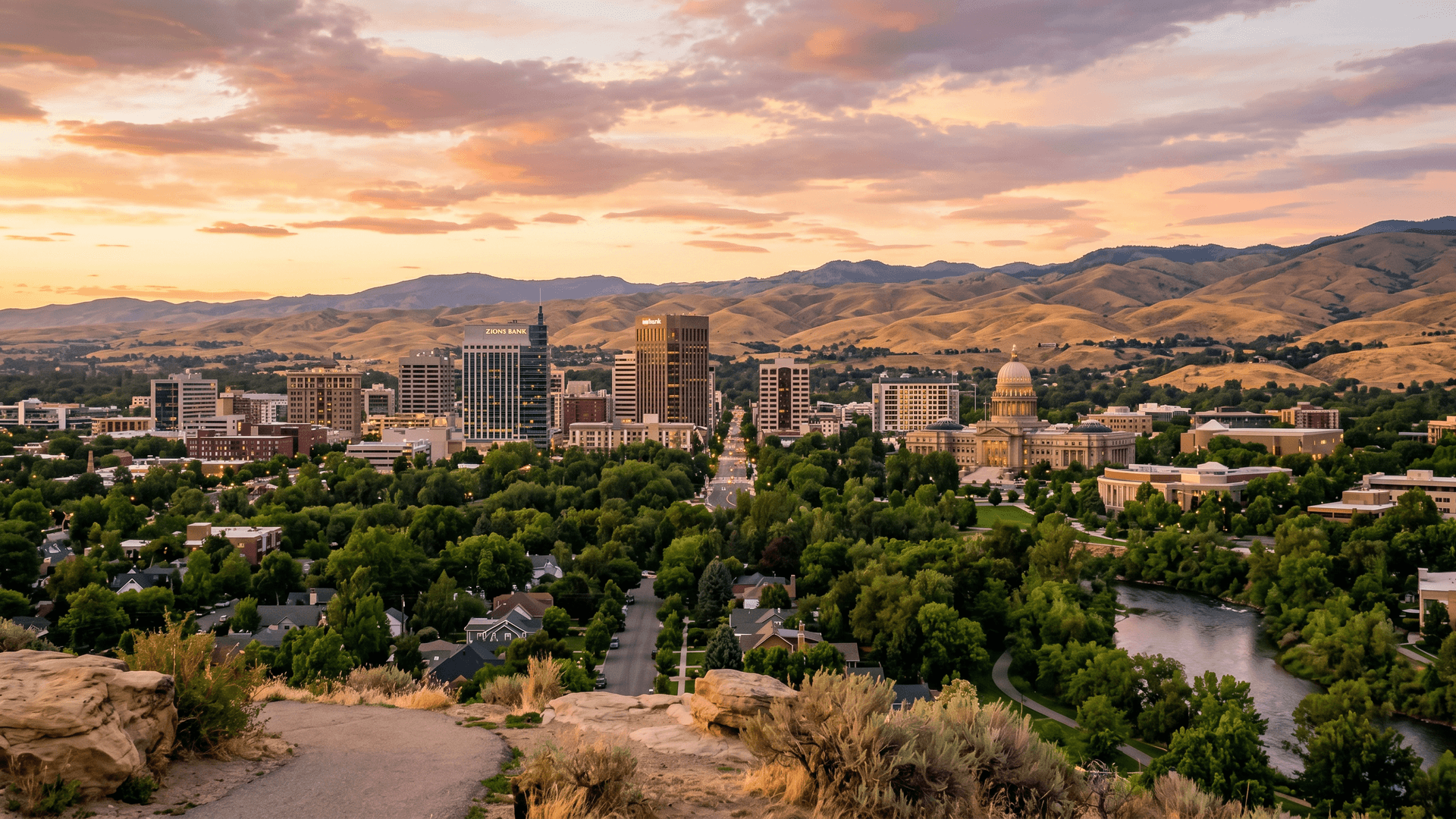 Boise cityscape