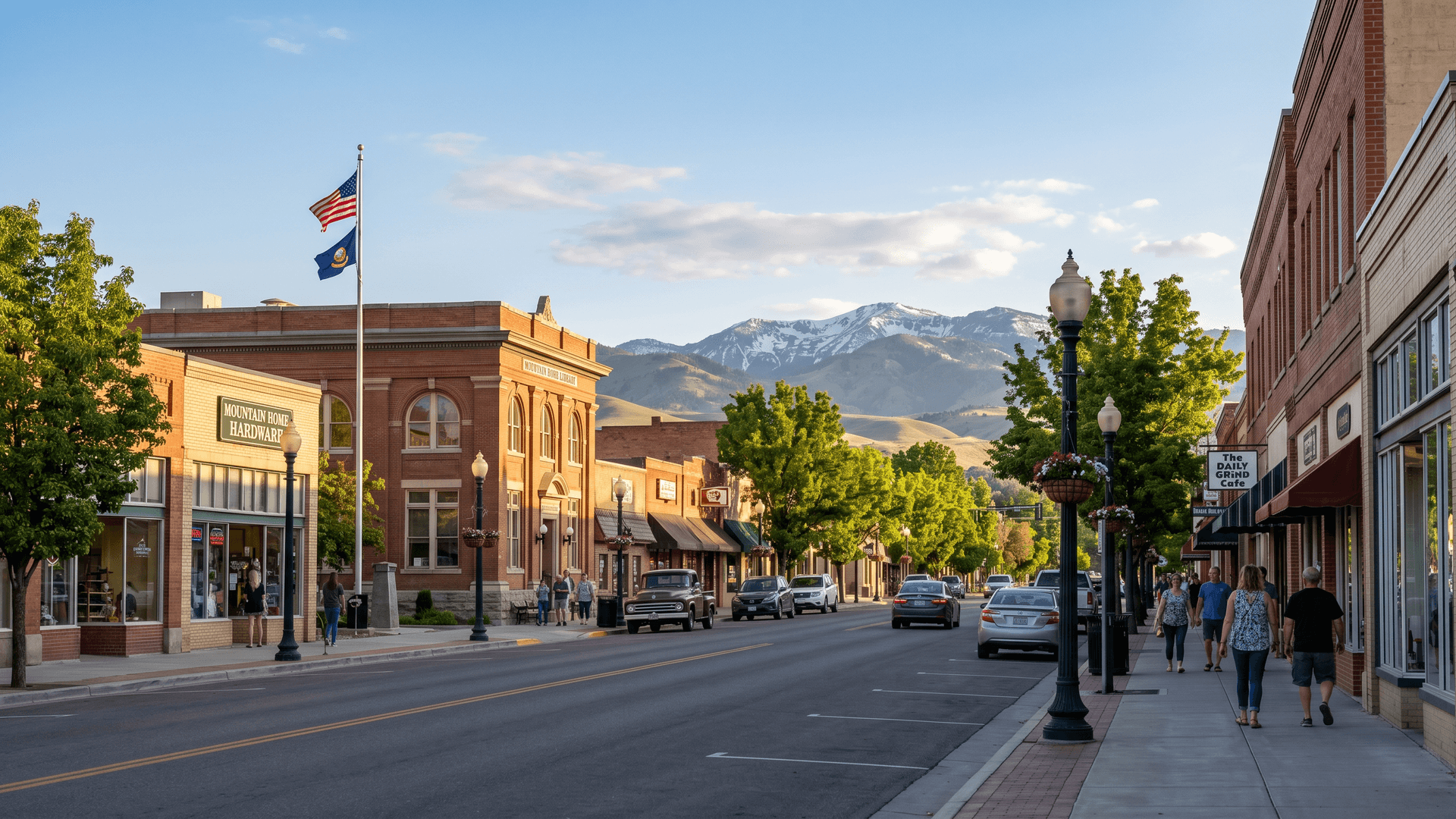 Mountain Home cityscape