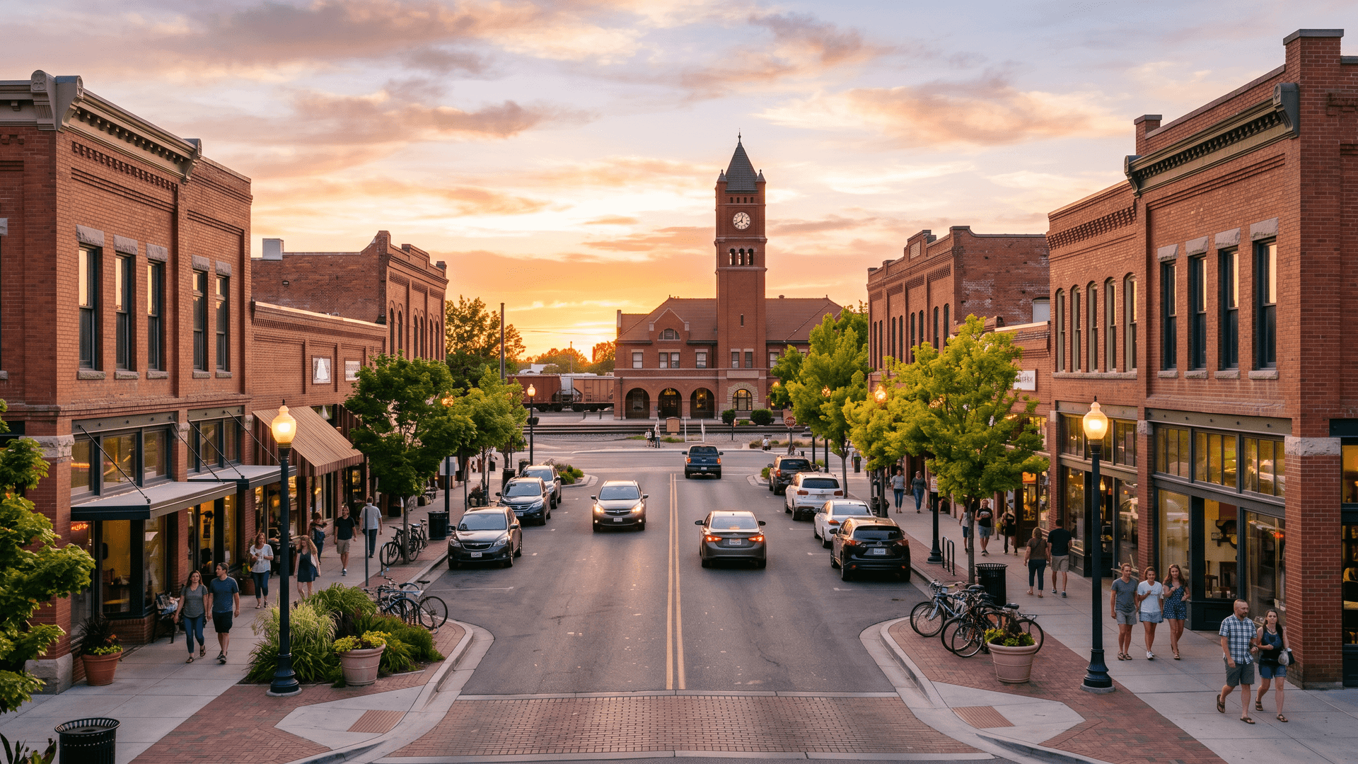 Nampa cityscape